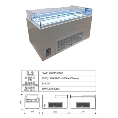یخچال نمایش ساندویچ